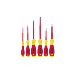 Wiha SoftFinish Electric 320N Screwdriver Set - Precision, Comfort & Safety for Electricians (4010995008338)